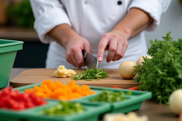 Zero waste cooking practices